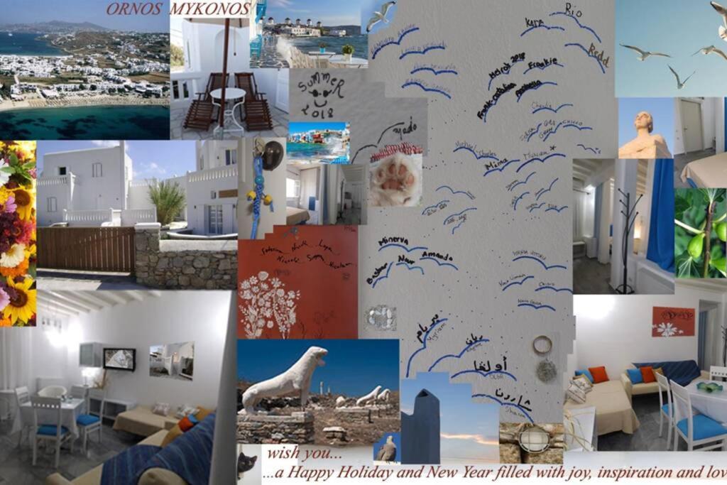 Mykonos Ornos Turquoise Home エクステリア 写真